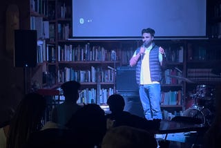 My first time doing a comedy open mic