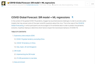 Our Favorite Kaggle Kernels using COVID-19 Datasets