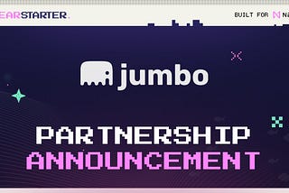 NEARStarter Partners with Jumbo Exchange
