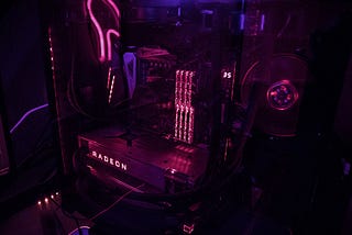 Figure 1: A computer with dual RADEON 64 graphics cards (Unsplash, 2020).