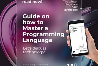 Guide on How To Master Programming Language