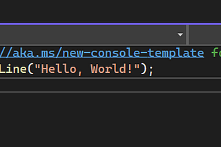 Global Using Directive in C# 10 with net 6.0