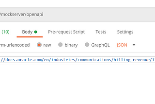 Mocking Oracle Billing and Revenue Management (BRM) TMF Rest API services
