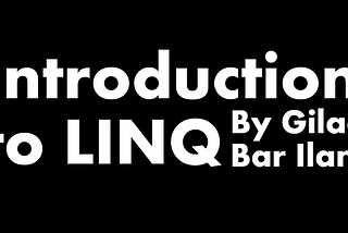 Introduction to LINQ in C#