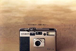 MINOLTA TC-1 ~ The Best 28mm P&S cameras ever made