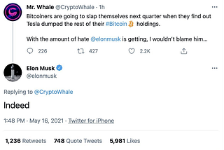 Elon Musk vs Crypto Twitter