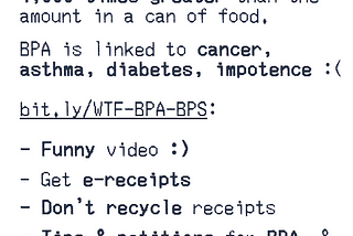 WTF! How to avoid toxic BPA & BPS in receipts, plastic, skincare, tickets