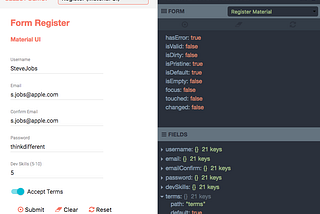 Automagically manage React forms state with automatic validation using MobX