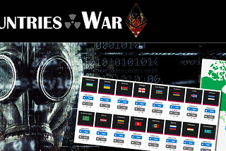 SuperCountries announces WAR: win 5200+ Ether playing bombs and riddles
