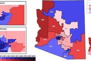 The Evolution of the Arizona Legislative Map, 2012–2018