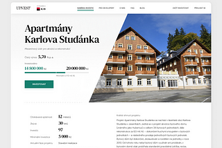 UpVest — #fintech start-up: Designérský proces od začátku do konce