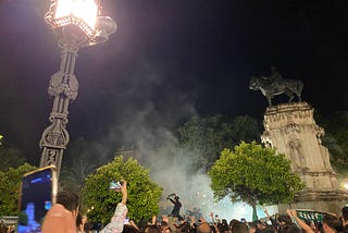 Life and football in the city of Seville