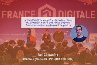Why France Digitale next board members must come from beyond Paris ring road ?