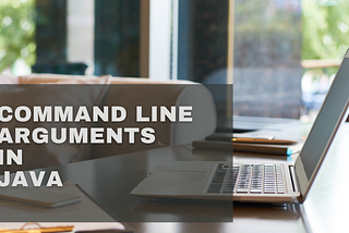 Command-line arguments in Java