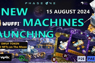 Happy Day Moon Prospectors, Lunar WUFFI Machine Launching!