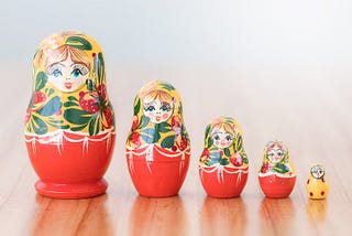 A Matryoshka doll