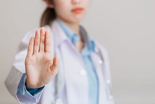 Doctor rejects a patient