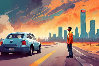 The Humming Road — An EV Poem