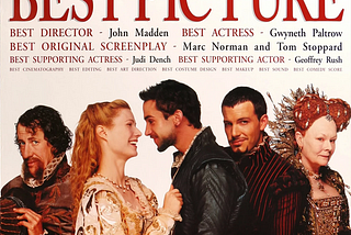 OscarBate: Shakespeare In Love & Elizabeth (1998)