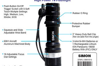 Invaluable Authorities Flashlights