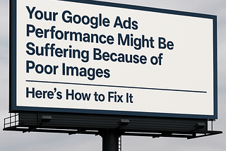 Your Google Ads Performance Might Be Suffering Because of Poor Images – Here’s How to Fix It