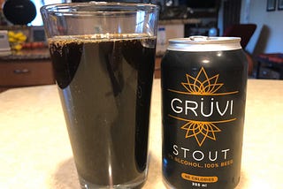 #BoozeFreeMay Day 7: Gruvi Stout