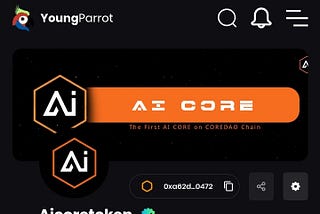 Congratulations 🎊 Aicore🔥 community our launchpad on Youngparrot nft is updated