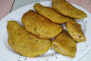 Plantain empanadas and tips for engaging with your inner hater