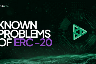 Known problems of ERC20 token standard