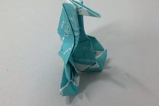 An Accidental Origami Penguin