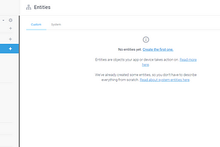 Google Dialogflow로 챗봇 만들기 — basic (3) Entity 정의