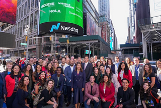 ConnectCareHero helped ring the NASDAQ Bell in NYC!