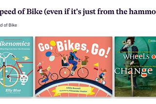 Only Bike Bookshop in the World!