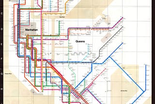 What Massimo Vignelli’s failed 1972 subway map can still teach us