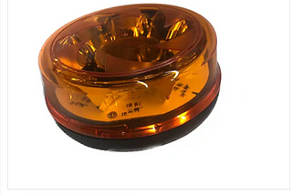 Where to use the amber flashing Beacon light?