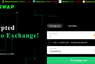 Uberswap: Without KYC And Encrypted Crypto Exchange.