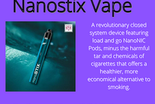 Nanostix Vape — NanoSTIX