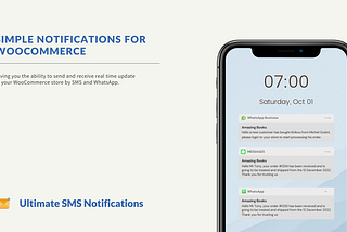 How we build our first WordPress plugin : Ultimate SMS & WhatsApp Notifications for WooCommerce?