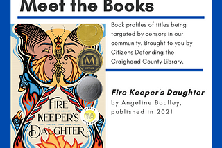 Meet the Books: Fire Keeper’s Daughter