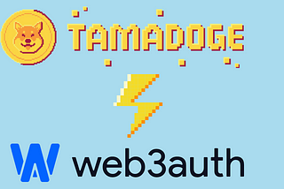 Tamadoge Arcade Unleashed: Powered by Web3Auth