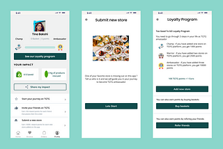 “Too Good to GO” Save the planet from Food waste — UX/UI Case study Part 2