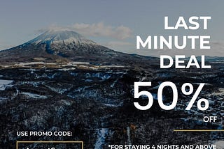 Last Minute Luxury: Unmissable December Deal at Aspect Niseko!