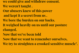 UNDERSTANDING CONSENT. Day 9. (10/16).