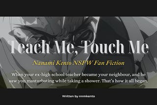 Teach Me, Touch Me