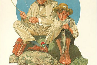 Father’s Day — A Norman Rockwell Moment