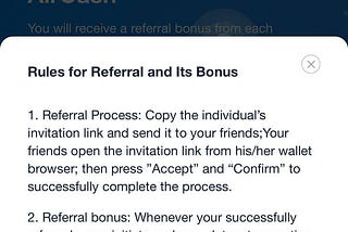 AirCash Invitation Reward Mechanism 🎁
Participation method: 👇
Enter AirCash to connect your…