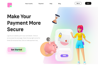 Landing page for day 2 challenge …