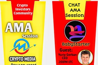 AMA Session Crypto Media With BabyStarter