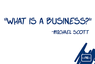 What is a business?