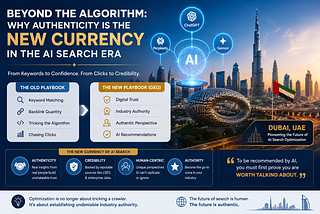 Beyond the Algorithm: Why Authenticity is the New Currency in the AI Search Era
